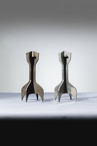 Marcel Breuer - Coppia di candelabri