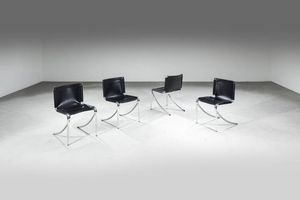 GIOTTO STOPPINO - Quattro sedie mod. Jot