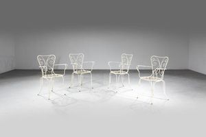 LIO CARMINATI  GIO PONTI - Quattro poltroncine