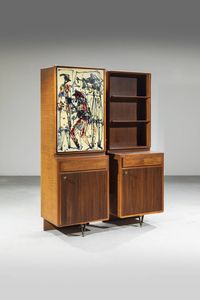 DECALAGE GRUPPO D'ARTE (Aloisi - De Cavero - Girardi) - Mobile contenitore con ante