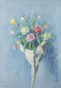 ALBERTI ALDO 1912-2014 - Vaso di fiori