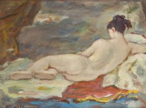 OTTAVIO STEFFENINI Cuneo 1889 - 1971 Milano - Nudo disteso