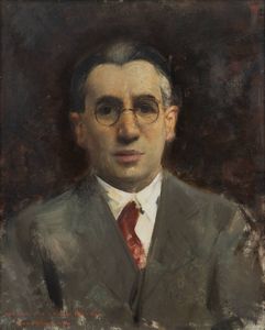 LUIGI SERRALUNGA Torino 1880 - 1940 - Ritratto