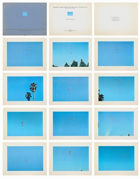 John Baldessari : Throwing three balls in the air to get a straight line (Best of thirty six attempts)  - Asta Arte Moderna e Contemporanea  - Associazione Nazionale - Case d'Asta italiane