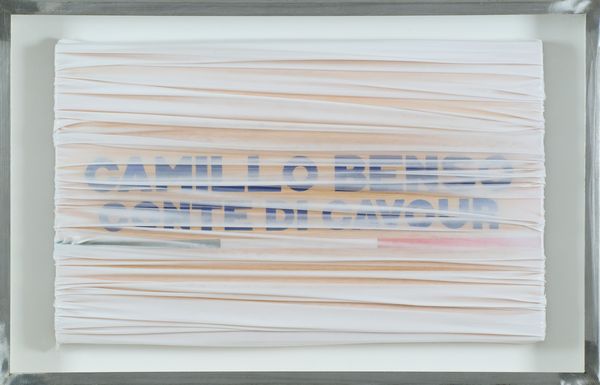 UMBERTO MARIANI : Autobiografico:  2011 Unit d'Italia (Camillo Benso Conte di Cavour)  - Asta Arte Moderna e Contemporanea  - Associazione Nazionale - Case d'Asta italiane