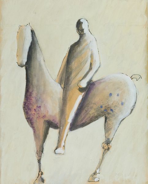 Marino Marini : Cavallo e cavaliere  - Asta Arte Moderna e Contemporanea  - Associazione Nazionale - Case d'Asta italiane