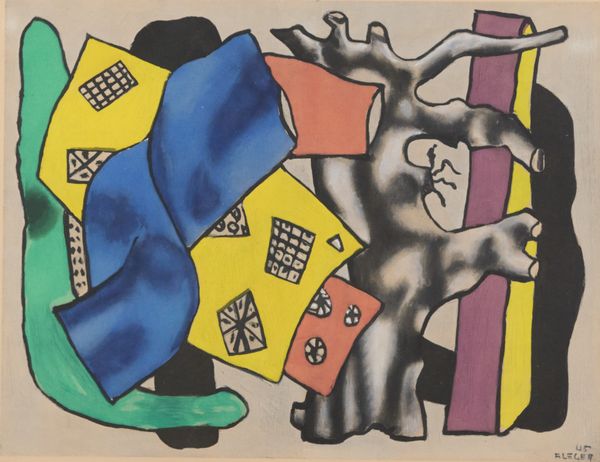 Fernand Léger : La radice grigia  - Asta Arte Moderna e Contemporanea  - Associazione Nazionale - Case d'Asta italiane