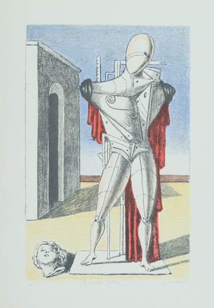 Giorgio de Chirico : Il trovatore solitario  - Asta Arte Moderna e Contemporanea  - Associazione Nazionale - Case d'Asta italiane