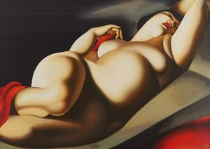 Tamara  De Lempicka - La bella Raffaella