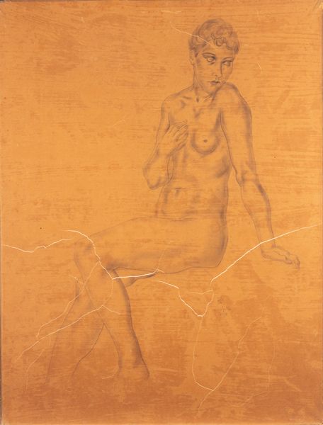 Léonard Tsuguharu Foujita : Nudo femminile  - Asta Importanti Dipinti e Sculture / Arte Figurativa tra XIX e XX Secolo - Associazione Nazionale - Case d'Asta italiane