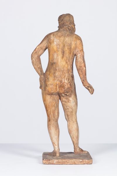 Napoleone Martinuzzi : Nudo femminile in piedi  - Asta Importanti Dipinti e Sculture / Arte Figurativa tra XIX e XX Secolo - Associazione Nazionale - Case d'Asta italiane