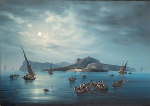 Gioacchino La Pira - Notturno a Capri