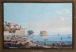 GIUSEPPE GUSTAVO SCOPPA - Napoli, Via del Chiatamone