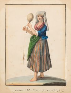 Michela  De Vito - Costume napoletano di Chiaja