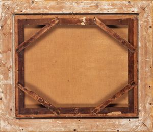 Serafino De Tivoli : Campagna francese con viandanti  - Asta Importanti Dipinti e Sculture / Arte Figurativa tra XIX e XX Secolo - Associazione Nazionale - Case d'Asta italiane