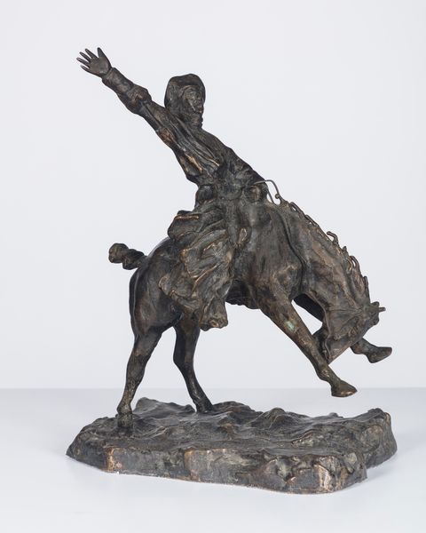 Paolo Troubetzkoy : Cowboy  - Asta Dipinti, Sculture e Grafiche / Arte Figurativa tra XIX e XX Secolo - Associazione Nazionale - Case d'Asta italiane