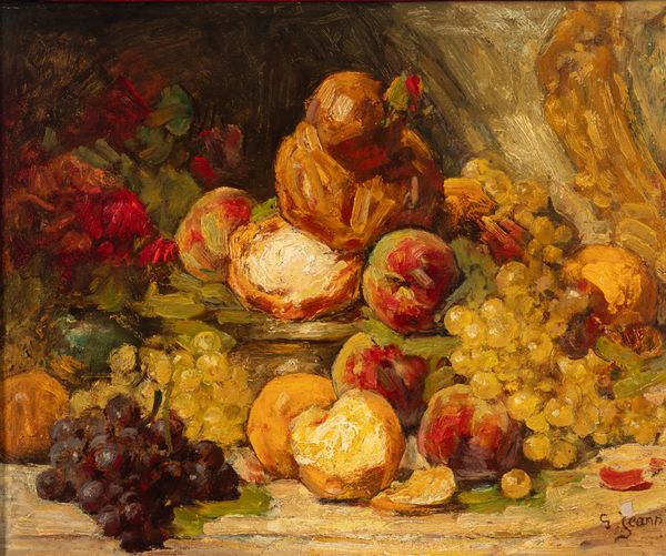 Georges Jeannin : Frutta  - Asta Dipinti, Sculture e Grafiche / Arte Figurativa tra XIX e XX Secolo - Associazione Nazionale - Case d'Asta italiane