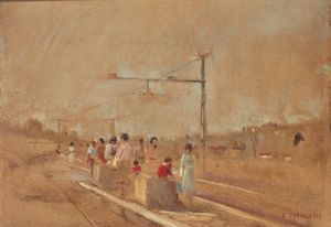 Enrico Felisari - Alla stazione