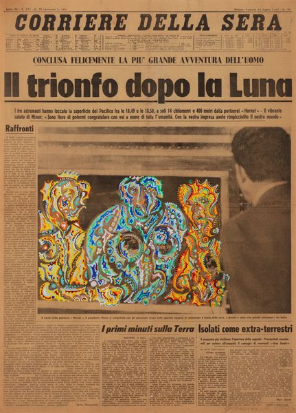 Gusmaroli Riccardo : Il trionfo dopo la luna  - Asta Arte Moderna e Contemporanea - Associazione Nazionale - Case d'Asta italiane