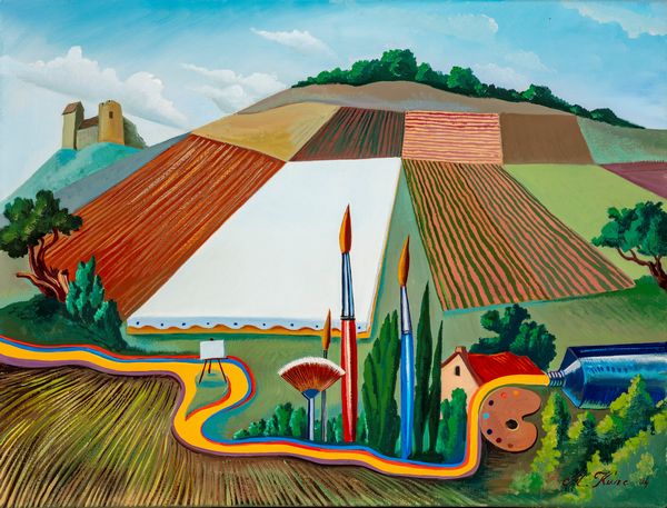 Milan Kunc : Bohemian Landscape  - Asta Arte Moderna e Contemporanea - Associazione Nazionale - Case d'Asta italiane