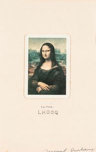 Marcel Duchamp - L.H.O.O.Q Rase