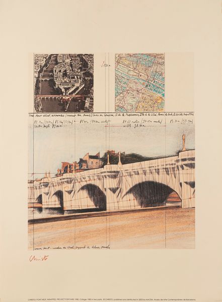 Christo : Pont Neuf, Wrapped  - Asta Grafica Internazionale e Multipli d'Autore - Associazione Nazionale - Case d'Asta italiane