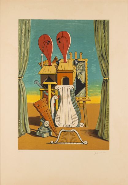 Giorgio de Chirico : Le Muse della Musica  - Asta Grafica Internazionale e Multipli d'Autore - Associazione Nazionale - Case d'Asta italiane