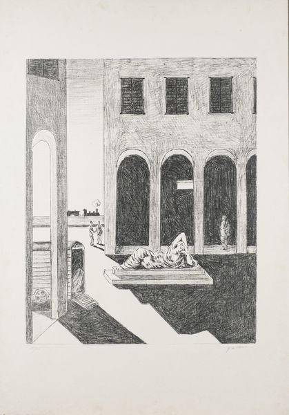 Giorgio de Chirico : Malinconia  - Asta Grafica Internazionale e Multipli d'Autore - Associazione Nazionale - Case d'Asta italiane