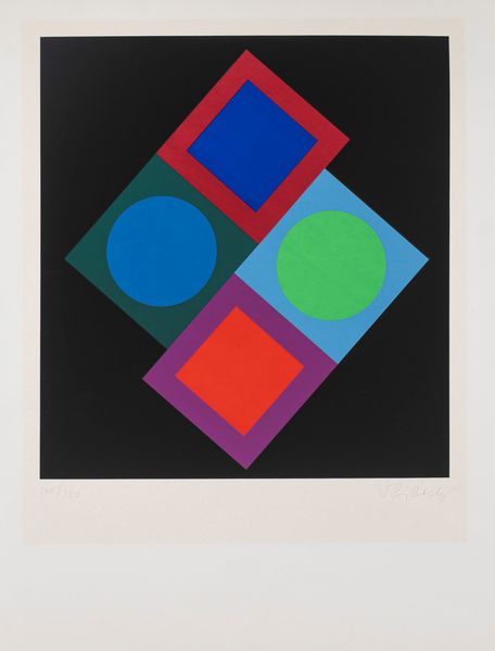 VICTOR VASARELY : Planetary  - Asta Grafica Internazionale e Multipli d'Autore - Associazione Nazionale - Case d'Asta italiane