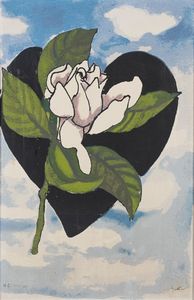 Renato Guttuso - Rosa nel cuore