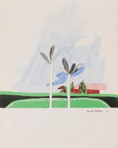 David Hockney - California scene