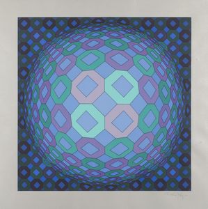 VICTOR VASARELY - Okta-Pos