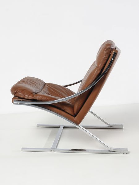 TUTTLE PAUL (1918 - 2002) : Coppia di poltrone mod. Zeta della Collection Strassle International di Kirchberg /SG, Svizzera  - Asta Asta 494 | DESIGN E ARTI DECORATIVE DEL NOVECENTO Online - Associazione Nazionale - Case d'Asta italiane