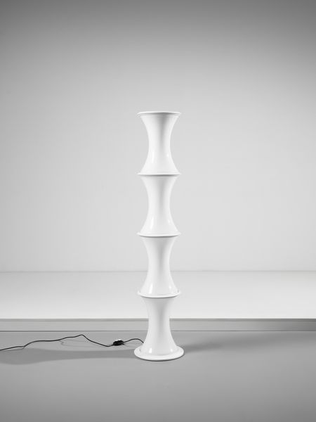 TRONCONI ENRICO : Lampada da terra mod. Bamboo per Vistosi, Murano  - Asta Asta 494 | DESIGN E ARTI DECORATIVE DEL NOVECENTO Online - Associazione Nazionale - Case d'Asta italiane