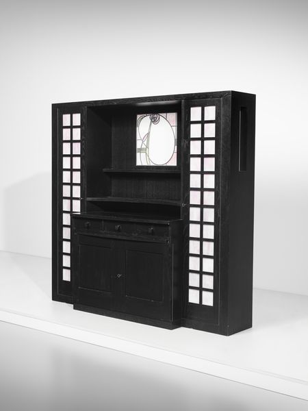 MACKINTOSH CHARLES RENNIE (1868 - 1928) : Credenza con pianetto estraibile per Cassina, Meda  - Asta Asta 494 | DESIGN E ARTI DECORATIVE DEL NOVECENTO Online - Associazione Nazionale - Case d'Asta italiane