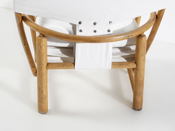 PIERO PALANGE & WERTHER TOFFOLONI : Poltrona mod. Hoop Chair per Germa, Italia  - Asta Asta 494 | DESIGN E ARTI DECORATIVE DEL NOVECENTO Online - Associazione Nazionale - Case d'Asta italiane