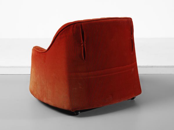 SCARPA AFRA (1937-2011) & TOBIA (n. 1935) : Poltroncina mod. Ciprea per Cassina, Meda  - Asta Asta 494 | DESIGN E ARTI DECORATIVE DEL NOVECENTO Online - Associazione Nazionale - Case d'Asta italiane