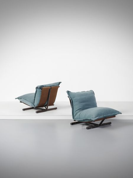 ORLANDINI PAOLO (1941) & LUCCI ROBERTO (1942) : Coppia di poltrone mod. Farfalla per Elam, Italia  - Asta Asta 494 | DESIGN E ARTI DECORATIVE DEL NOVECENTO Online - Associazione Nazionale - Case d'Asta italiane