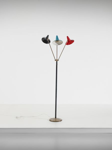 STILNOVO : Lampada da terra a tre bracci orientabili, Milano  - Asta Asta 494 | DESIGN E ARTI DECORATIVE DEL NOVECENTO Online - Associazione Nazionale - Case d'Asta italiane