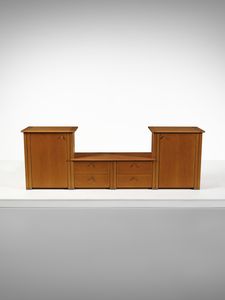 SCARPA AFRA (1937-2011) & TOBIA (n. 1935) - Credenza ad ante e cassetti della serie Mou per Molteni, Giussano