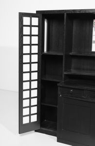 MACKINTOSH CHARLES RENNIE (1868 - 1928) : Credenza con pianetto estraibile per Cassina, Meda  - Asta Asta 494 | DESIGN E ARTI DECORATIVE DEL NOVECENTO Online - Associazione Nazionale - Case d'Asta italiane