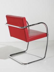 MIES VAN DER ROHE LUDWIG (1886 - 1969) : Quattro poltroncine mod. Brno per Knoll, USA  - Asta Asta 494 | DESIGN E ARTI DECORATIVE DEL NOVECENTO Online - Associazione Nazionale - Case d'Asta italiane