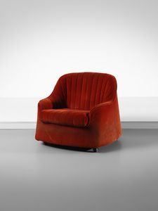 SCARPA AFRA (1937-2011) & TOBIA (n. 1935) - Poltroncina mod. Ciprea per Cassina, Meda