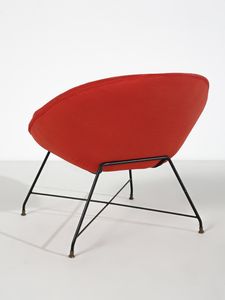 BOZZI AUGUSTO (1924 - 1982) : Coppia di poltrone mod. Minoletta per Saporiti, Italia  - Asta Asta 494 | DESIGN E ARTI DECORATIVE DEL NOVECENTO Online - Associazione Nazionale - Case d'Asta italiane