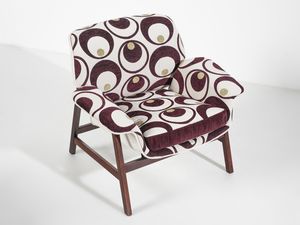 FRATTINI GIANFRANCO (1926 - 2004) : Coppia di poltrone mod. 849 per Cassina, Meda  - Asta Asta 494 | DESIGN E ARTI DECORATIVE DEL NOVECENTO Online - Associazione Nazionale - Case d'Asta italiane