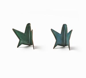 GIO PONTI (1891-1979) & PAOLO DE POLI (1905-1996) : Due uccelli  - Asta Asta 494 | DESIGN E ARTI DECORATIVE DEL NOVECENTO Online - Associazione Nazionale - Case d'Asta italiane