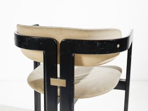 SAVINI AUGUSTO : Quattro sedie mod. Pamplona per Giuseppe Pozzi, Italia  - Asta Asta 494 | DESIGN E ARTI DECORATIVE DEL NOVECENTO Online - Associazione Nazionale - Case d'Asta italiane