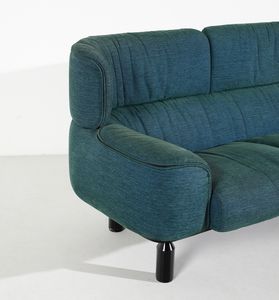 FRATTINI GIANFRANCO (1926 - 2004) : Divano a due posti mod. Bull per Cassina, Meda  - Asta Asta 494 | DESIGN E ARTI DECORATIVE DEL NOVECENTO Online - Associazione Nazionale - Case d'Asta italiane