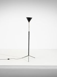 AGNOLI TITO (1931 - 2012) - attribuito. Lampada da terra probabile produzione O-Luce, Milano