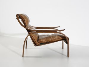 ZANUSO MARCO (1916 - 2001) : Coppia di poltrone mod. Woodline per Arflex, Milano  - Asta Asta 494 | DESIGN E ARTI DECORATIVE DEL NOVECENTO Online - Associazione Nazionale - Case d'Asta italiane